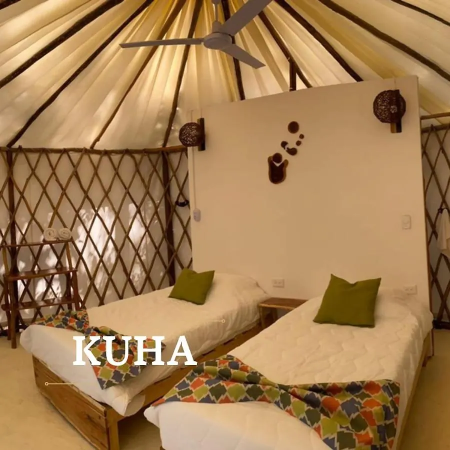 Kuha Glamping Hotell Playa del Carmen Camping